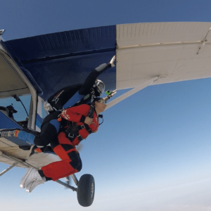 salto desde avión